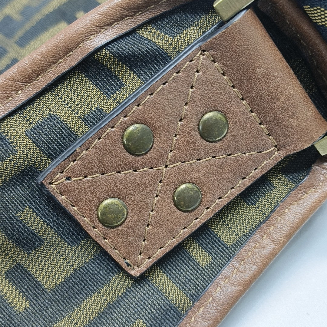 Canvas Shoulder Bag Brown