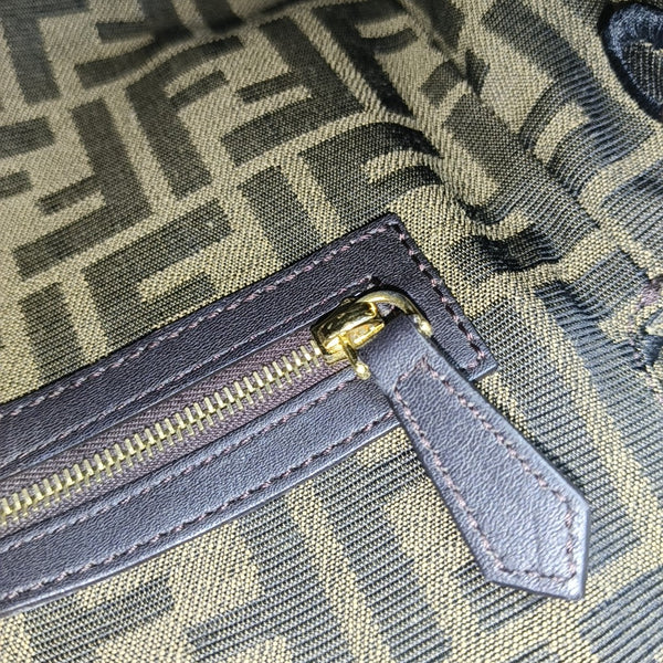 Baguette Medium Canvas Brown