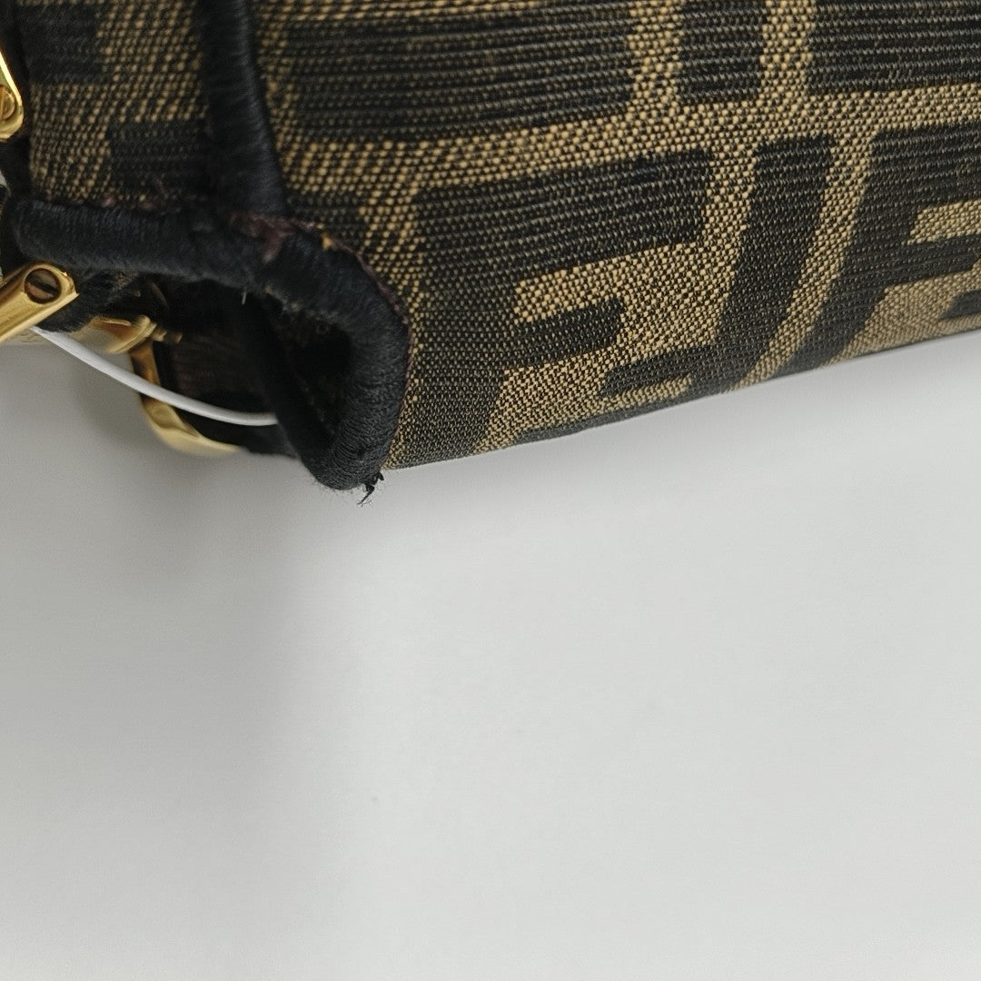 Baguette Medium Canvas Brown