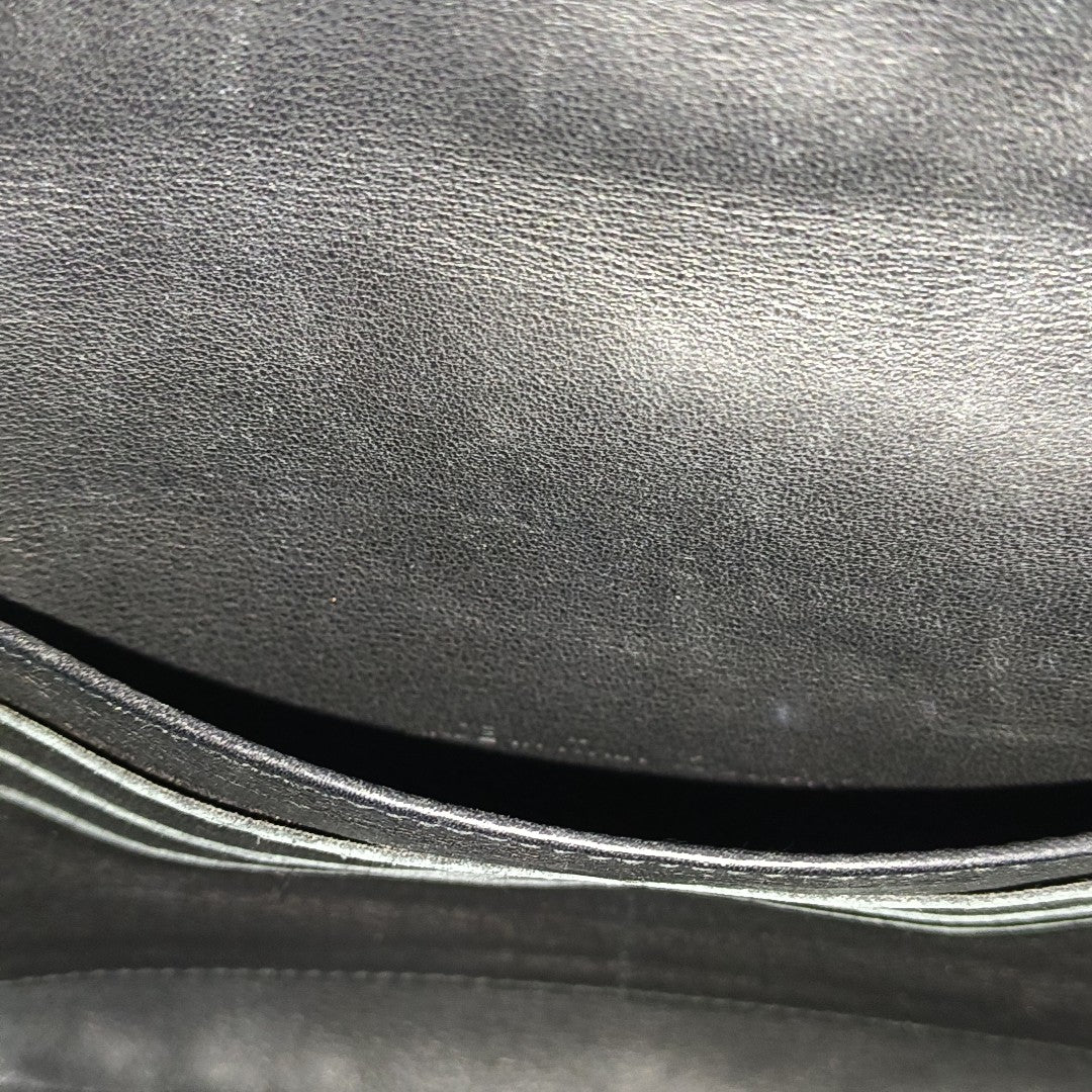 Miss Dior Cannage Patent Leather Black