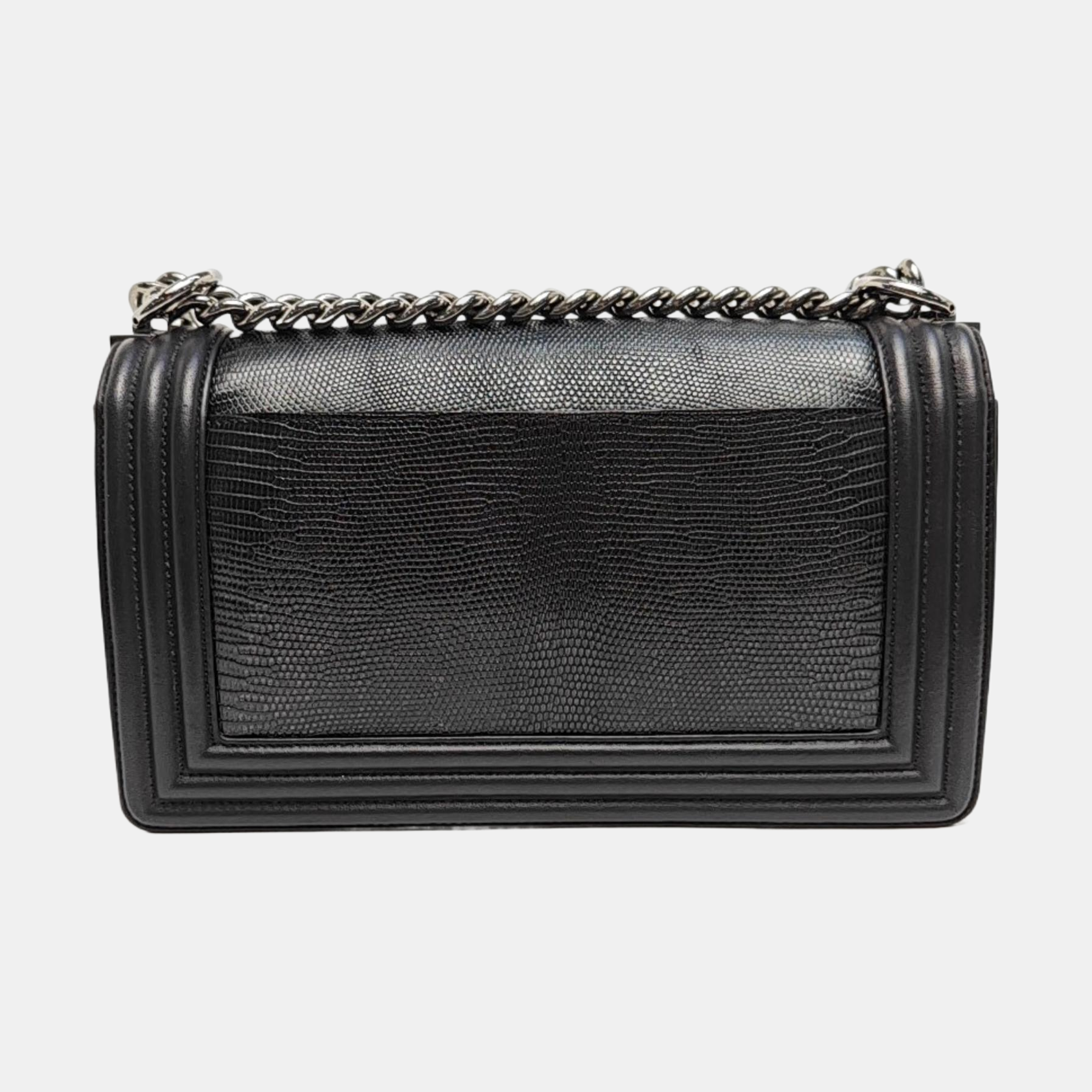 BOY CHANEL Medium Lambskin Black