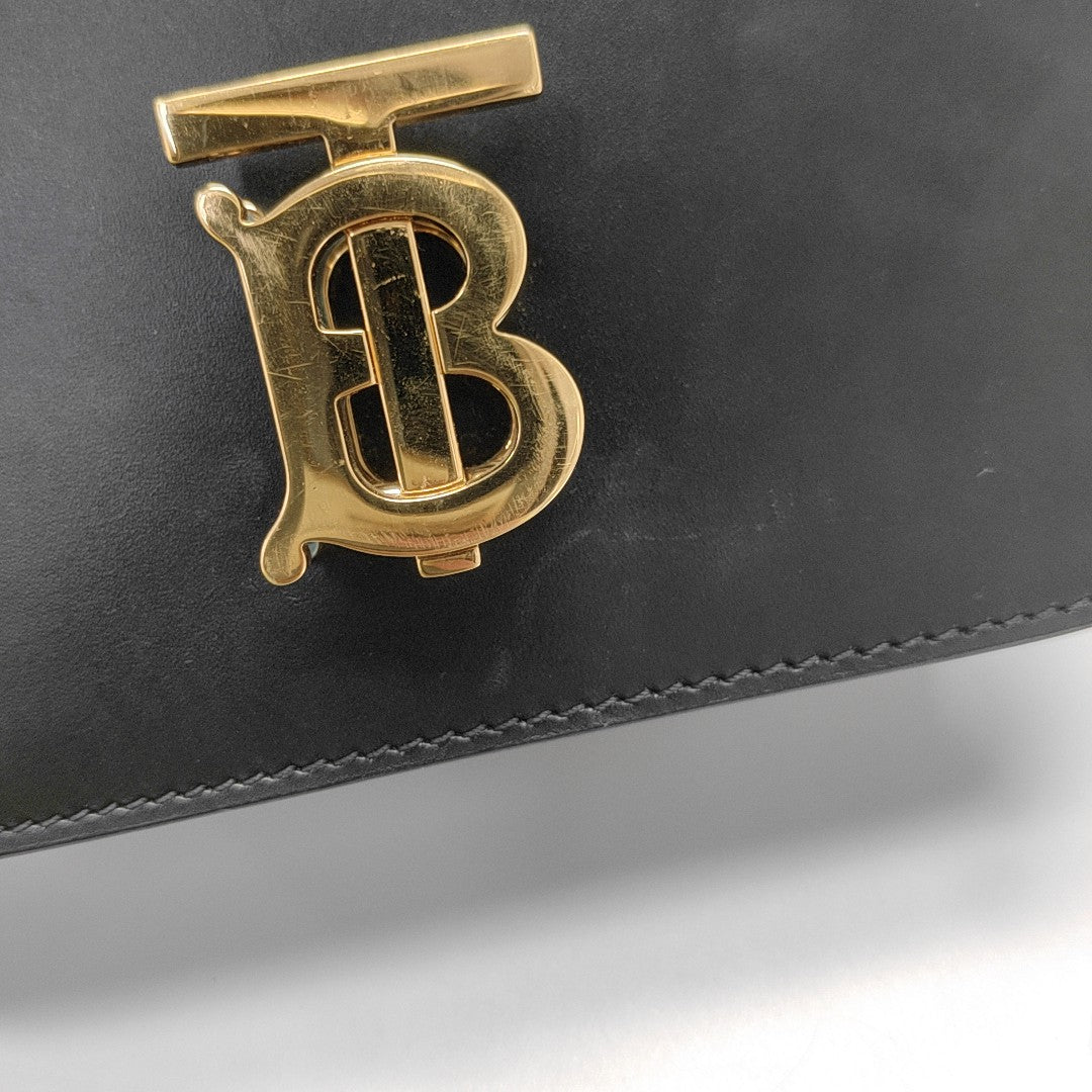 TB Mini Calfskin Black