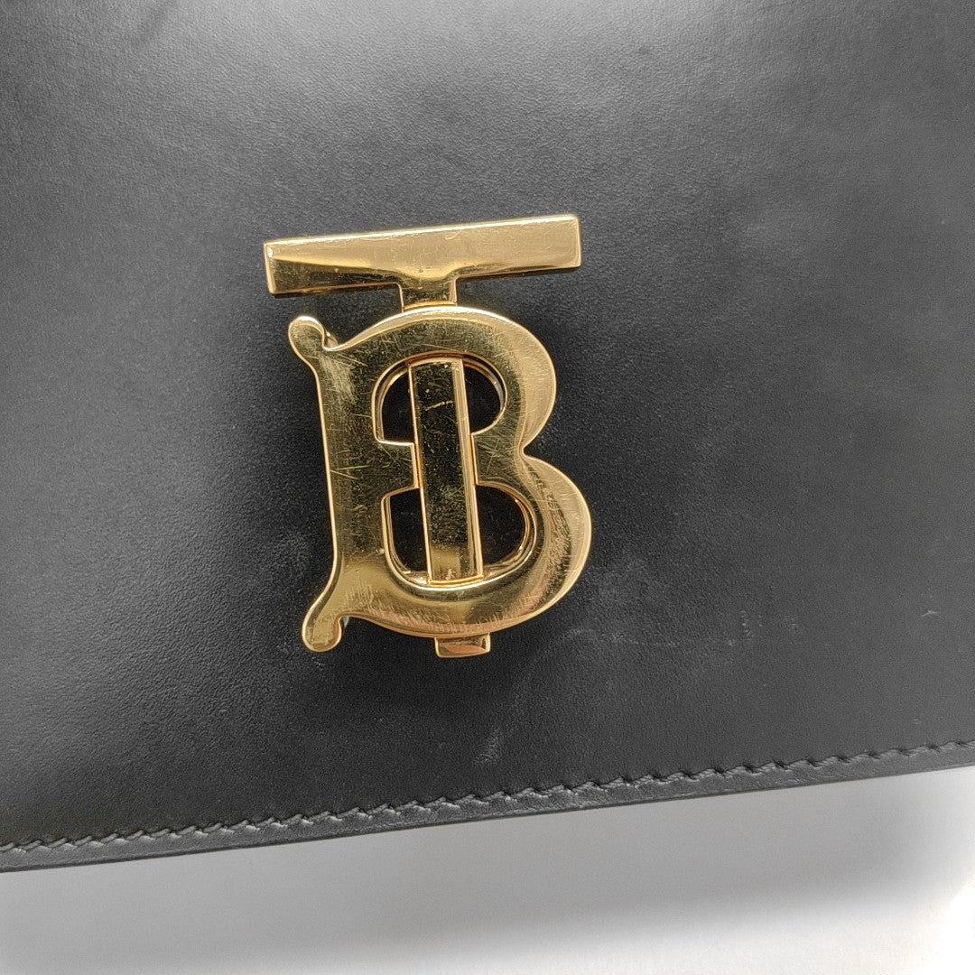 TB Mini Calfskin Black