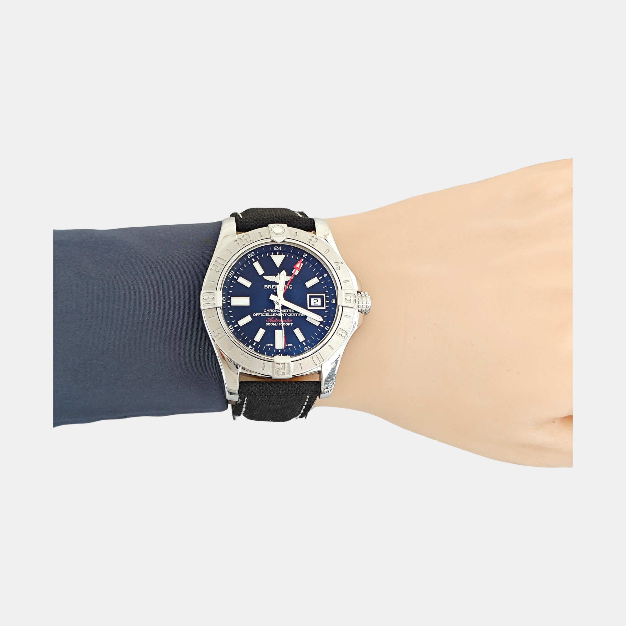 Avenger 43mm Black Automatic Watch
