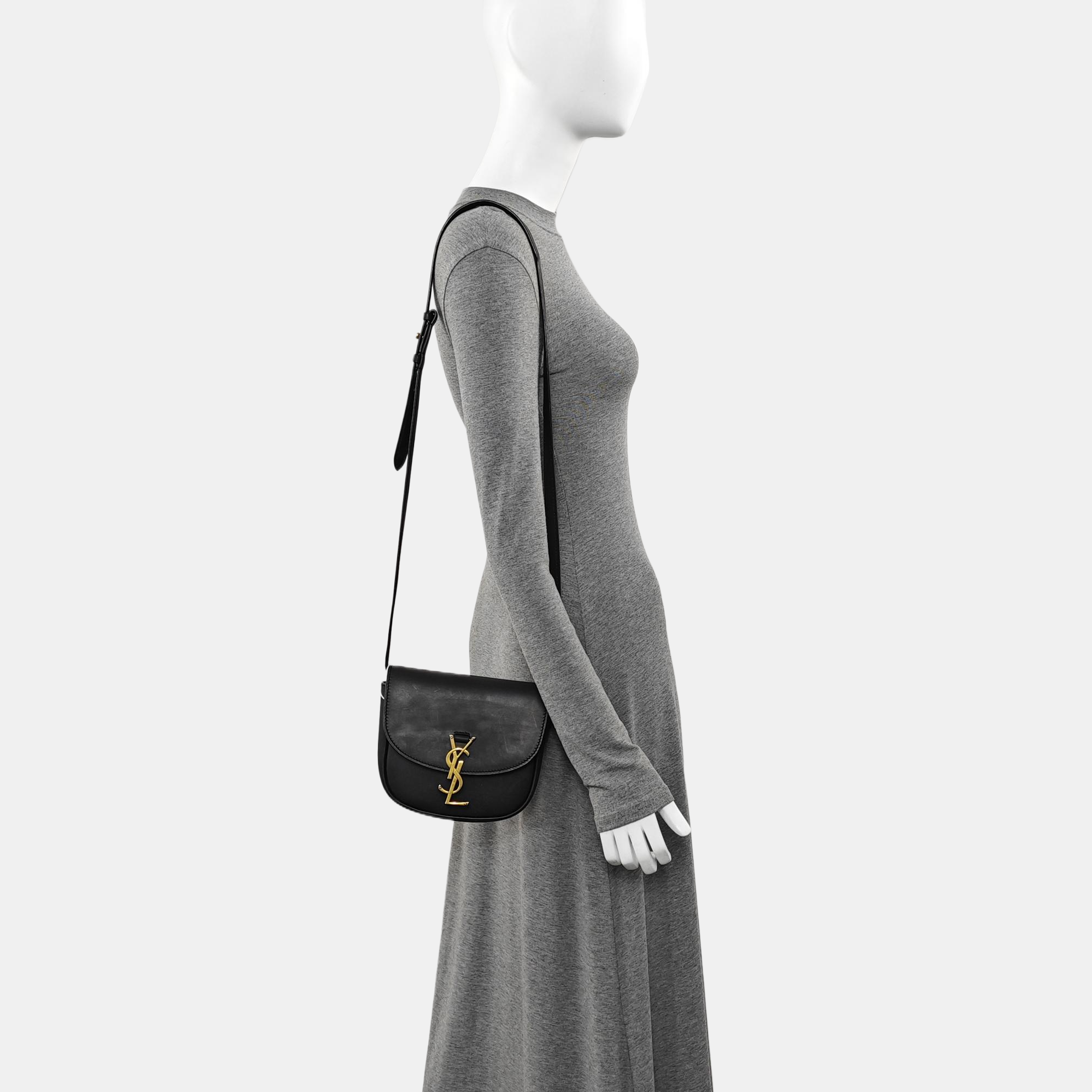 KAIA Small Calfskin Black