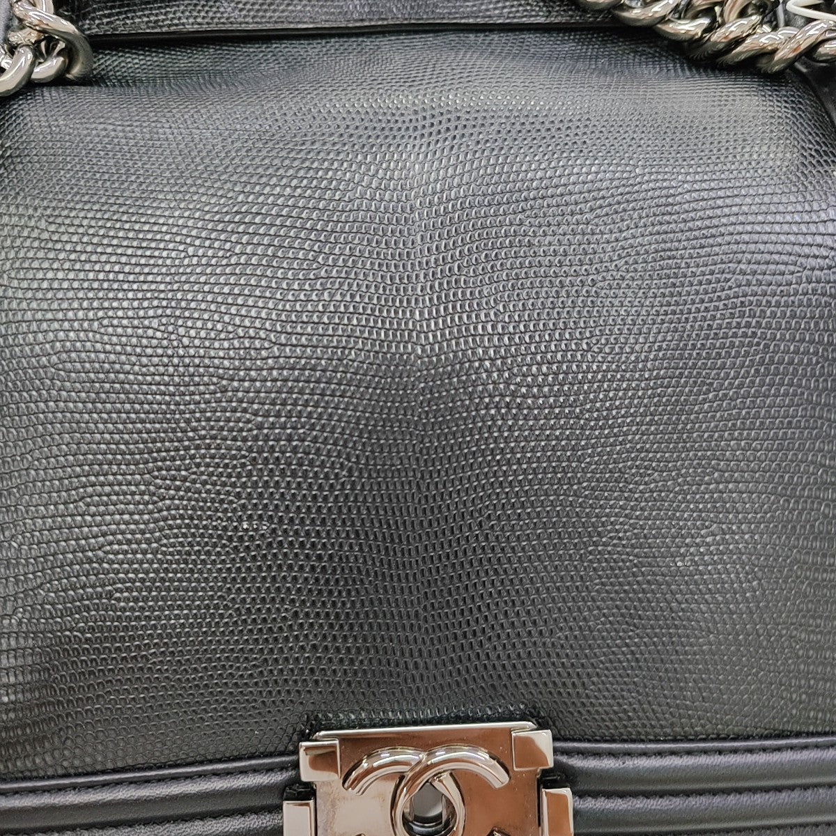 BOY CHANEL Medium Lambskin Black