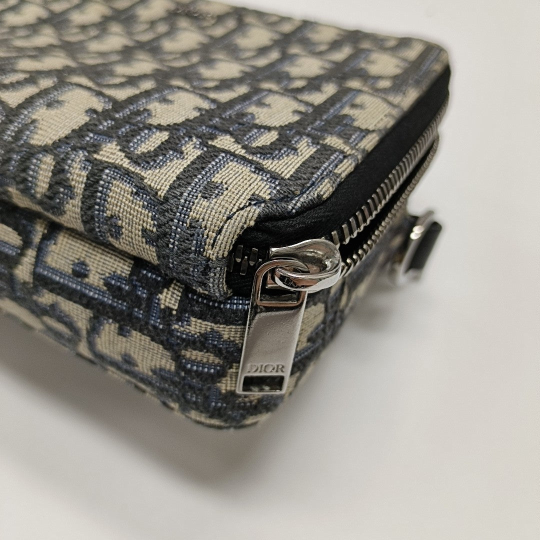 Safari Oblique Canvas Blue