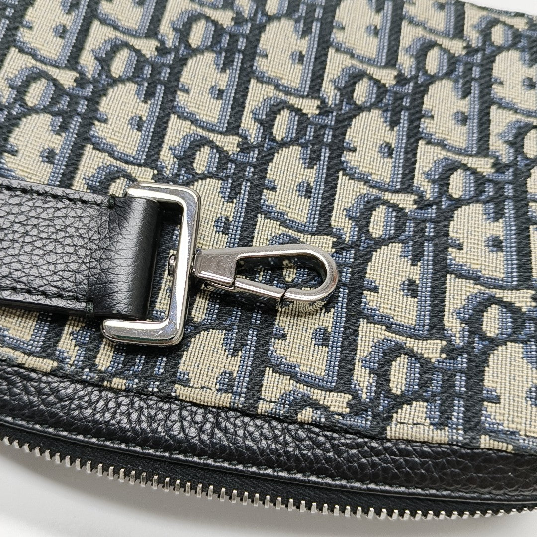 Safari Oblique Canvas Blue