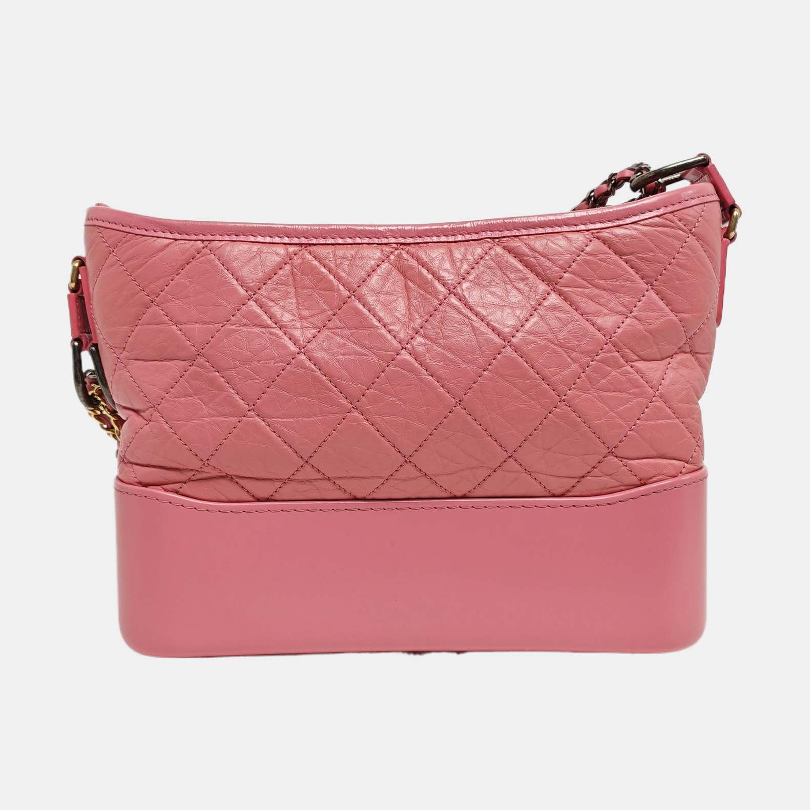 GABRIELLE Large Quilted Calfskin Red