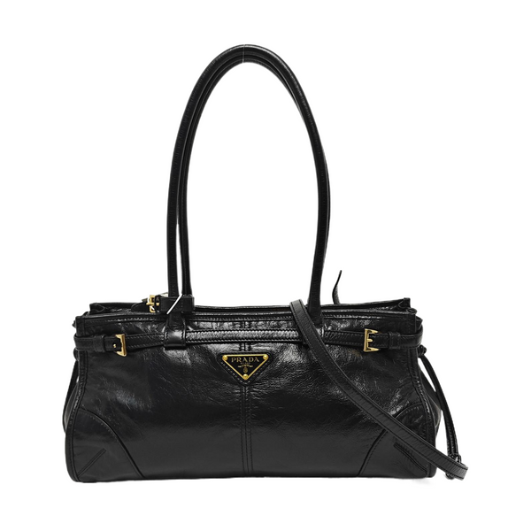 Bonnie Medium Calfskin Black
