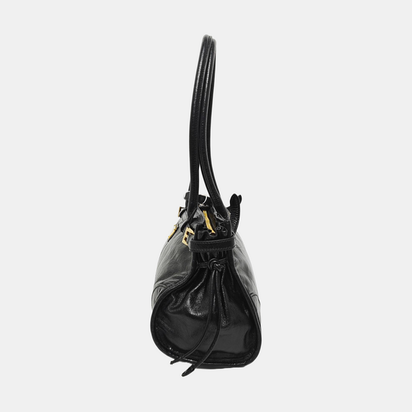 Bonnie Medium Calfskin Black