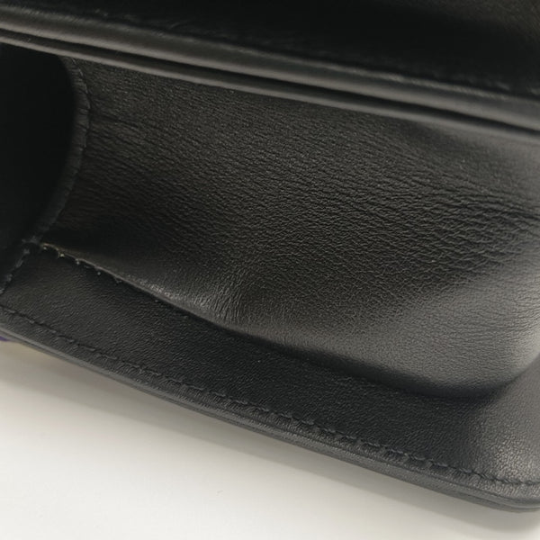 BOY CHANEL Chevron Grained Calfskin Black