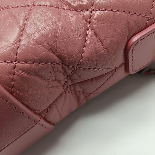 GABRIELLE Large Quilted Calfskin Red
