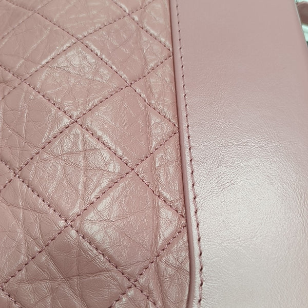 GABRIELLE Large Quilted Calfskin Red