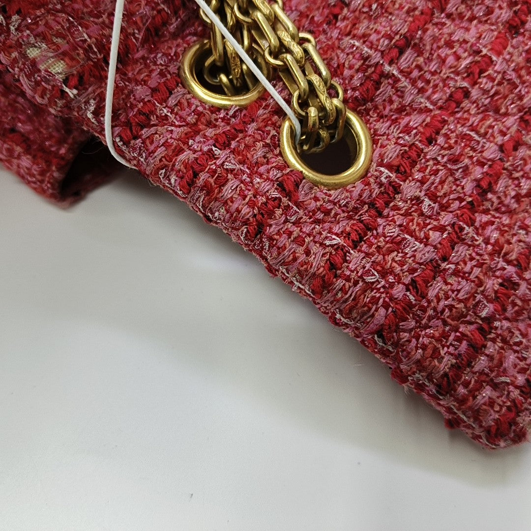 2.55 WOC Quilted Fabric Red