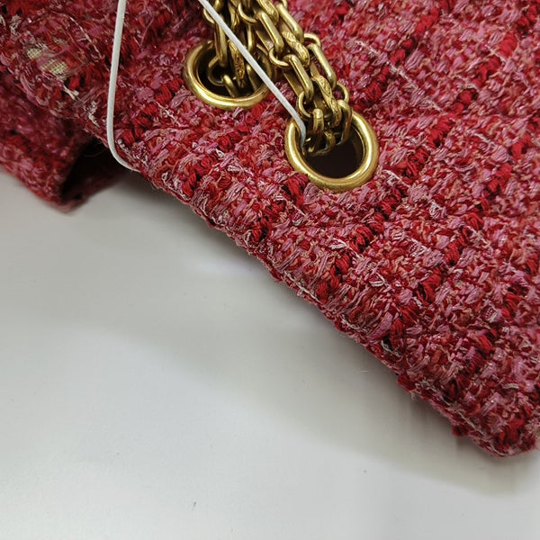 2.55 WOC Quilted Fabric Red
