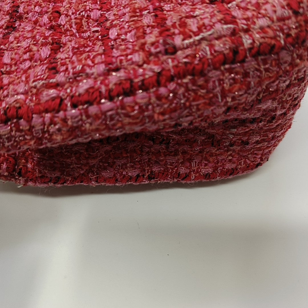 2.55 WOC Quilted Fabric Red