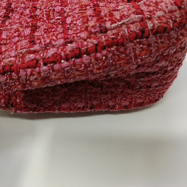 2.55 WOC Quilted Fabric Red