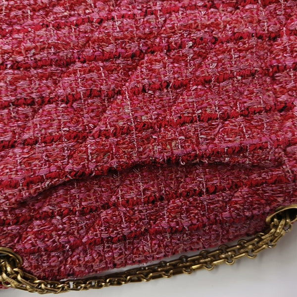 2.55 WOC Quilted Fabric Red