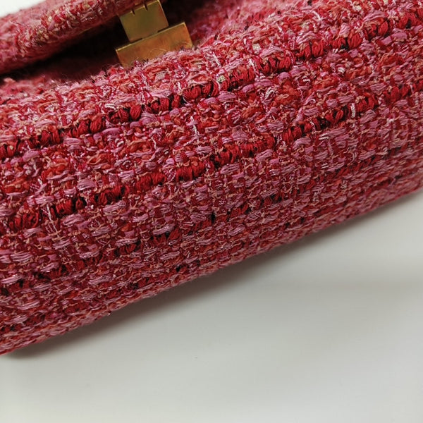 2.55 WOC Quilted Fabric Red