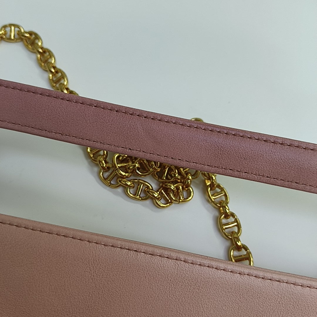 Diordouble Medium Calfskin Multicolor