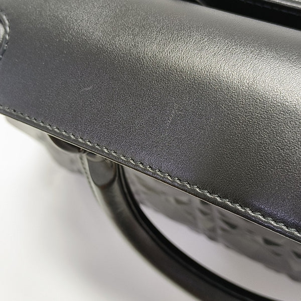 Lady D-Joy Medium Cannage Calfskin Black