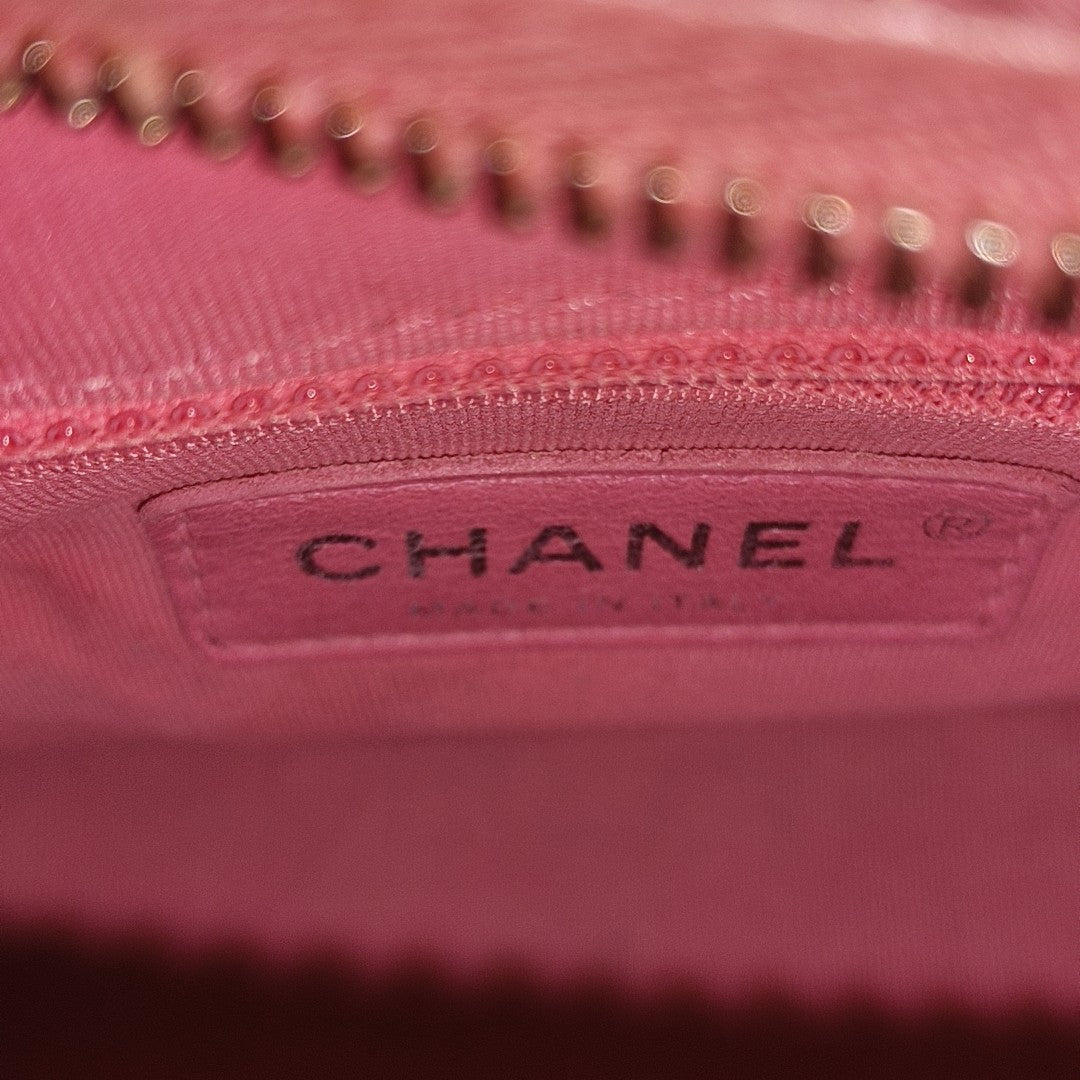 GABRIELLE Small Quilted Calfskin Red