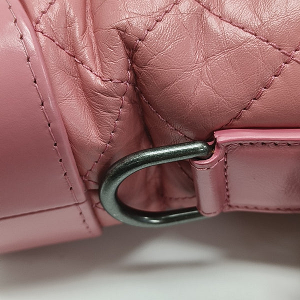 GABRIELLE Small Quilted Calfskin Red
