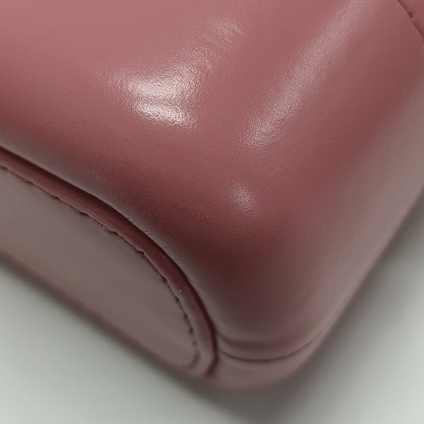 GABRIELLE Small Quilted Calfskin Red