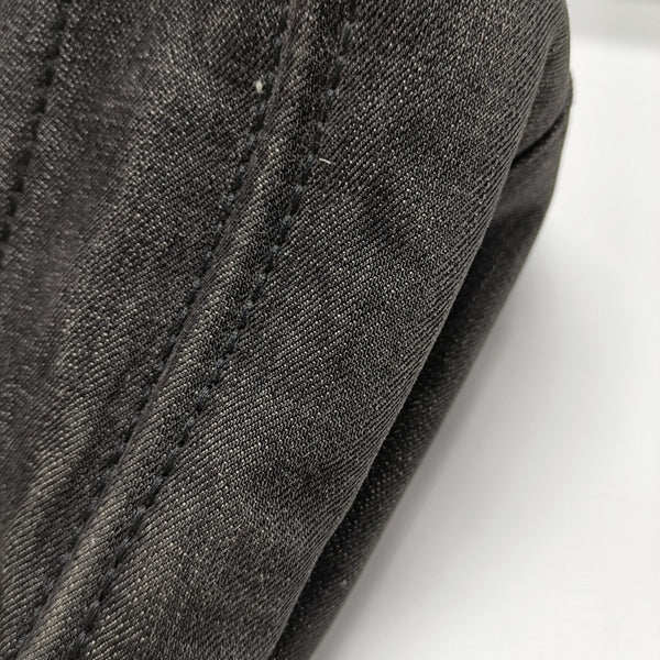 Denim Quilted Denim Gray