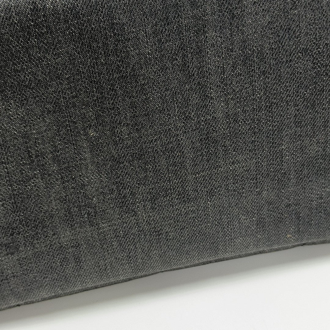 Denim Quilted Denim Gray