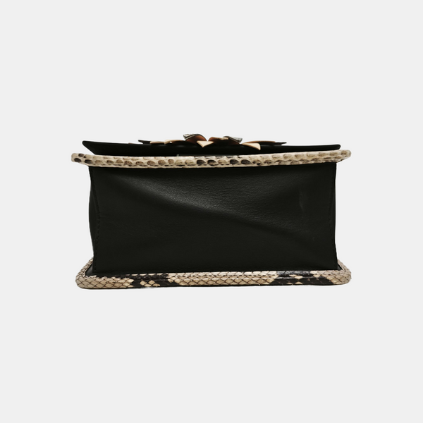 Calfskin Shoulder Bag Black