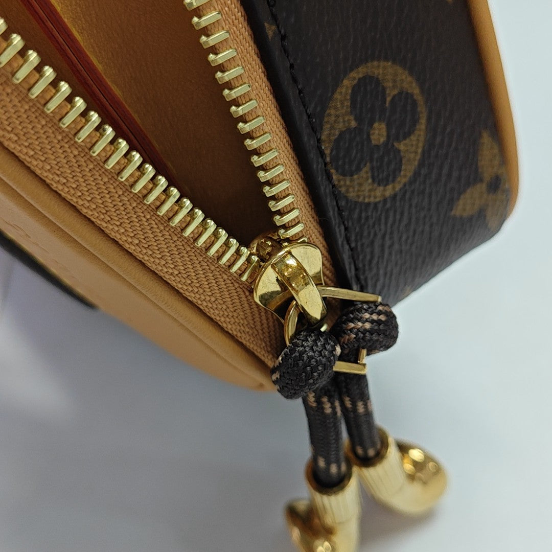 Monogram Coated Canvas Brown