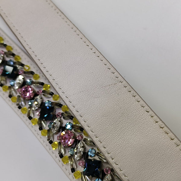 Lady Dior Mini Cannage Lambskin White