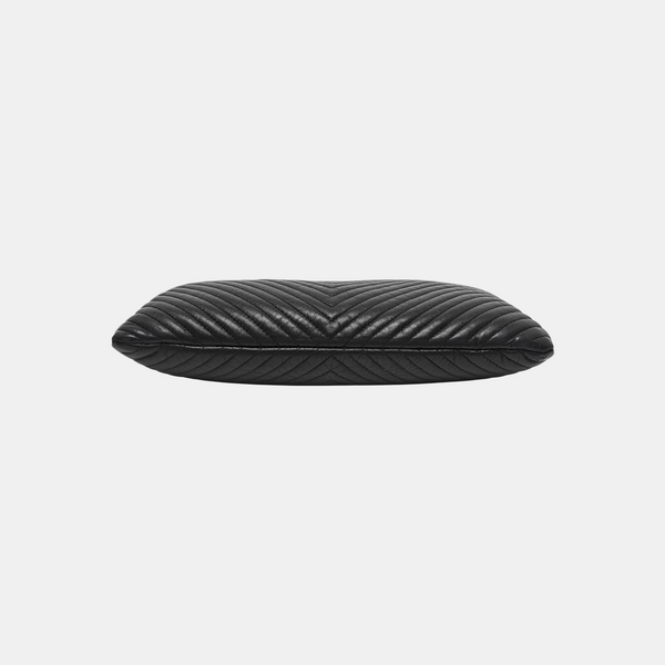 BOY CHANEL Medium Chevron Lambskin Black