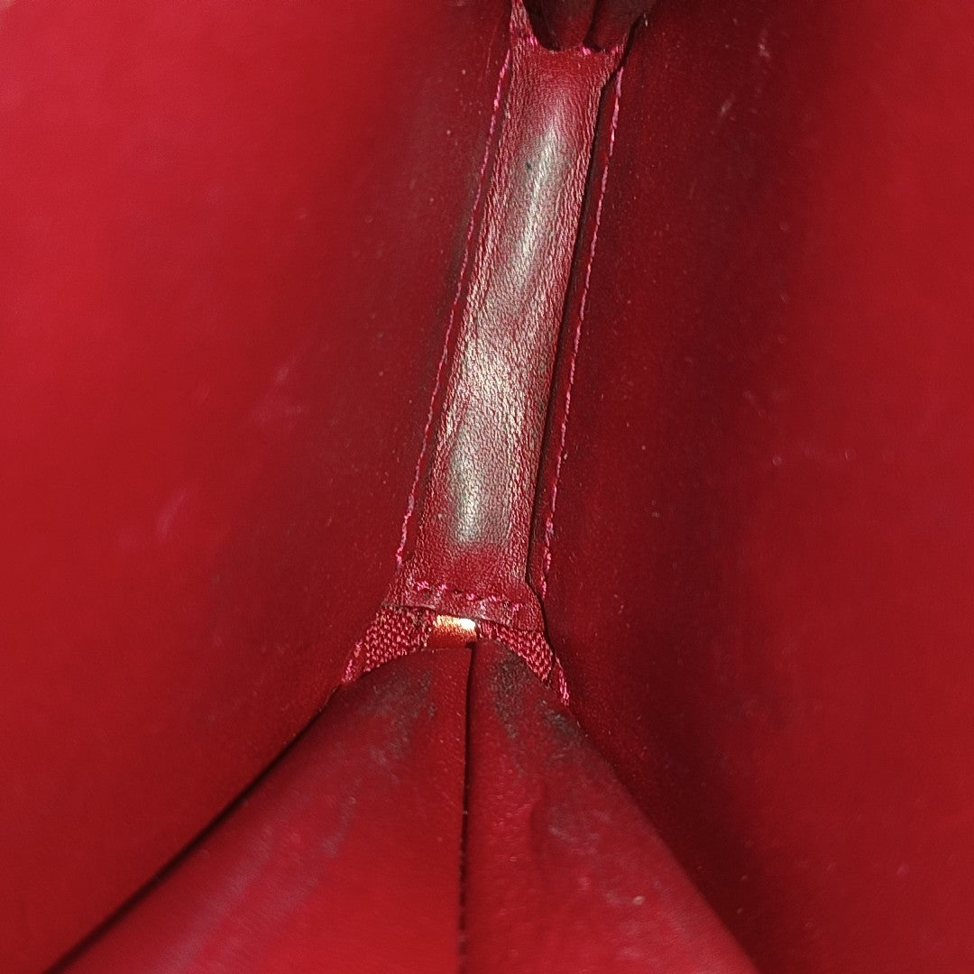 Monogram Patent Leather Red
