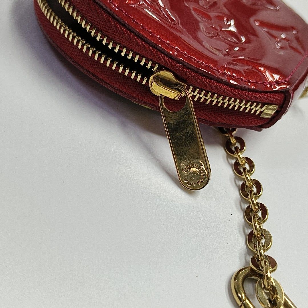 Monogram Patent Leather Red