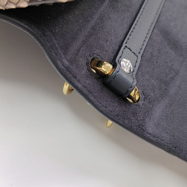 Calfskin Shoulder Bag Black