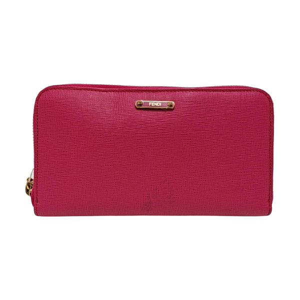 Calfskin Wallet Red