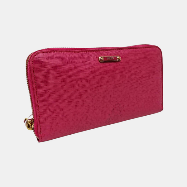 Calfskin Wallet Red