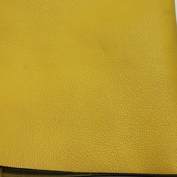 E/w Leather Yellow