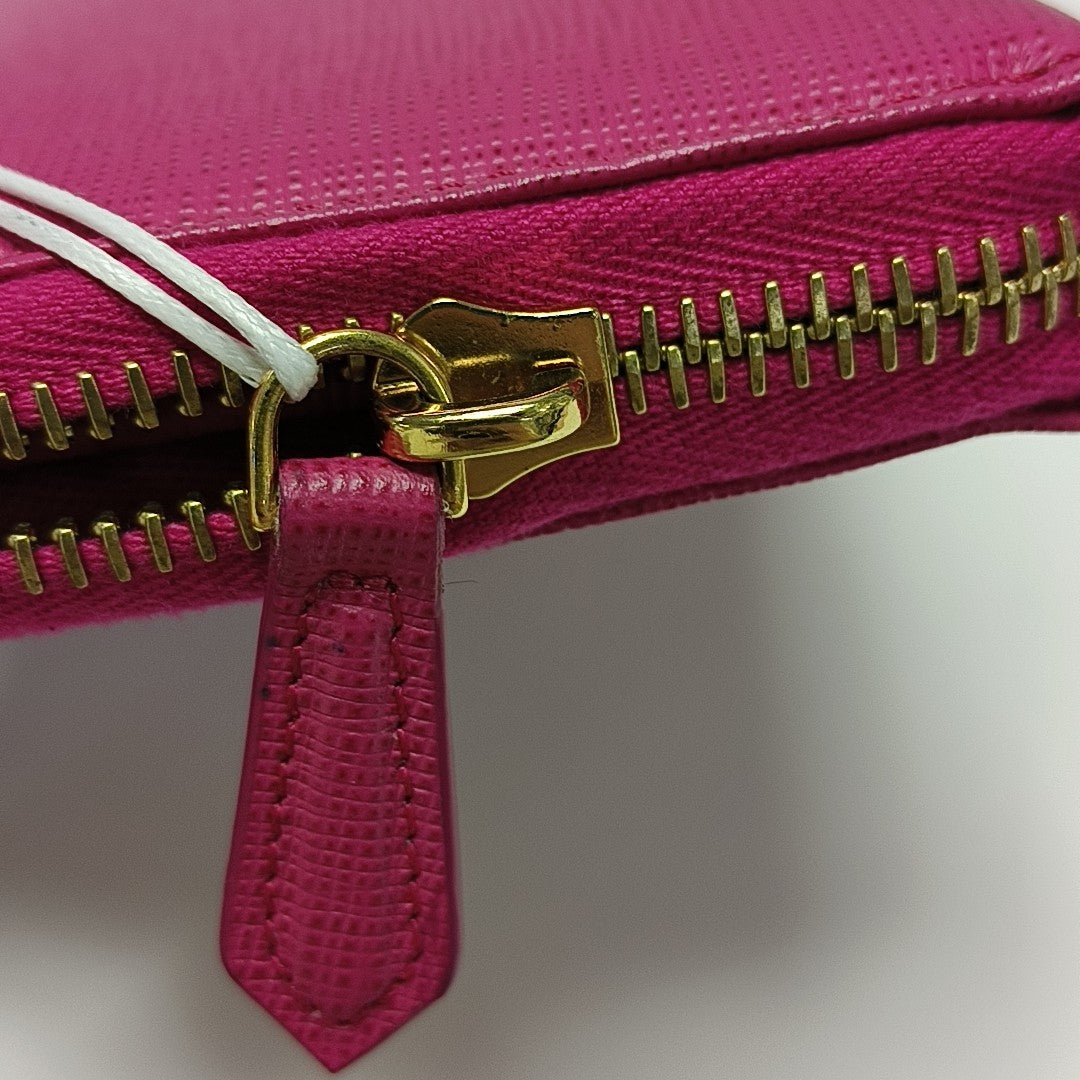 Calfskin Wallet Red