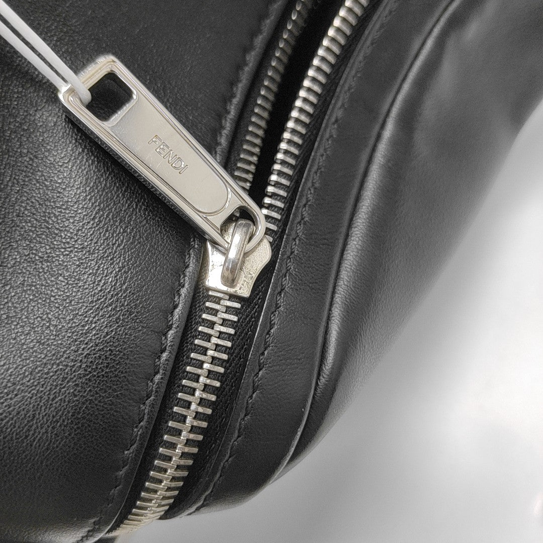 Calfskin Belt Bag Black