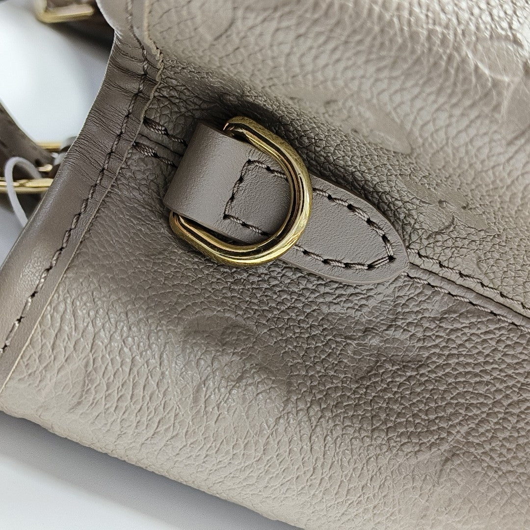 Monogram Calfskin Gray