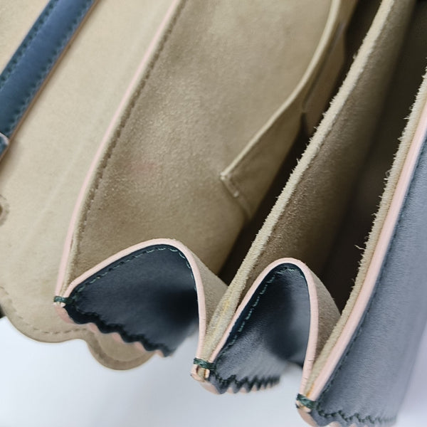 Kan I Medium Calfskin Green