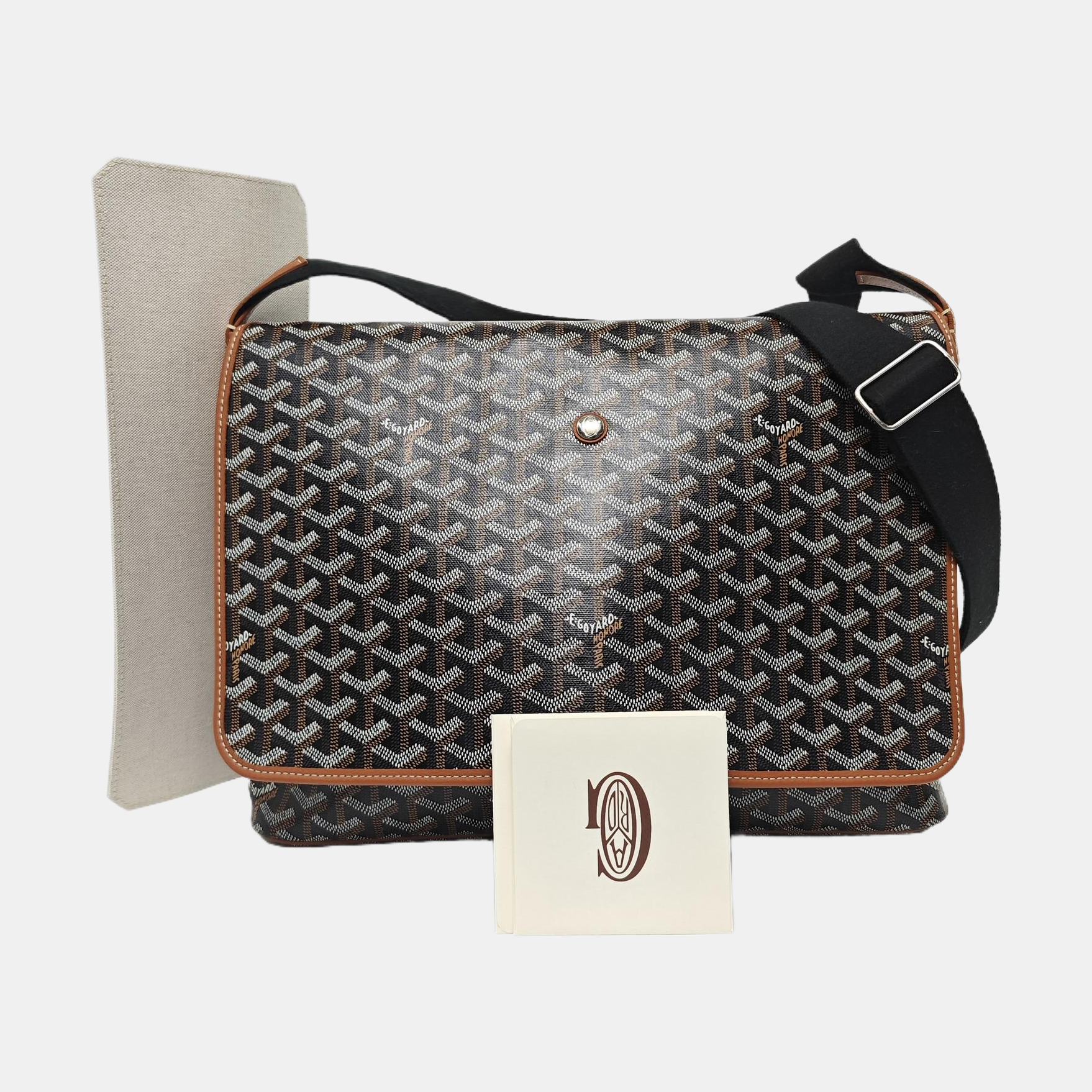 Capétien MM Coated Canvas Brown