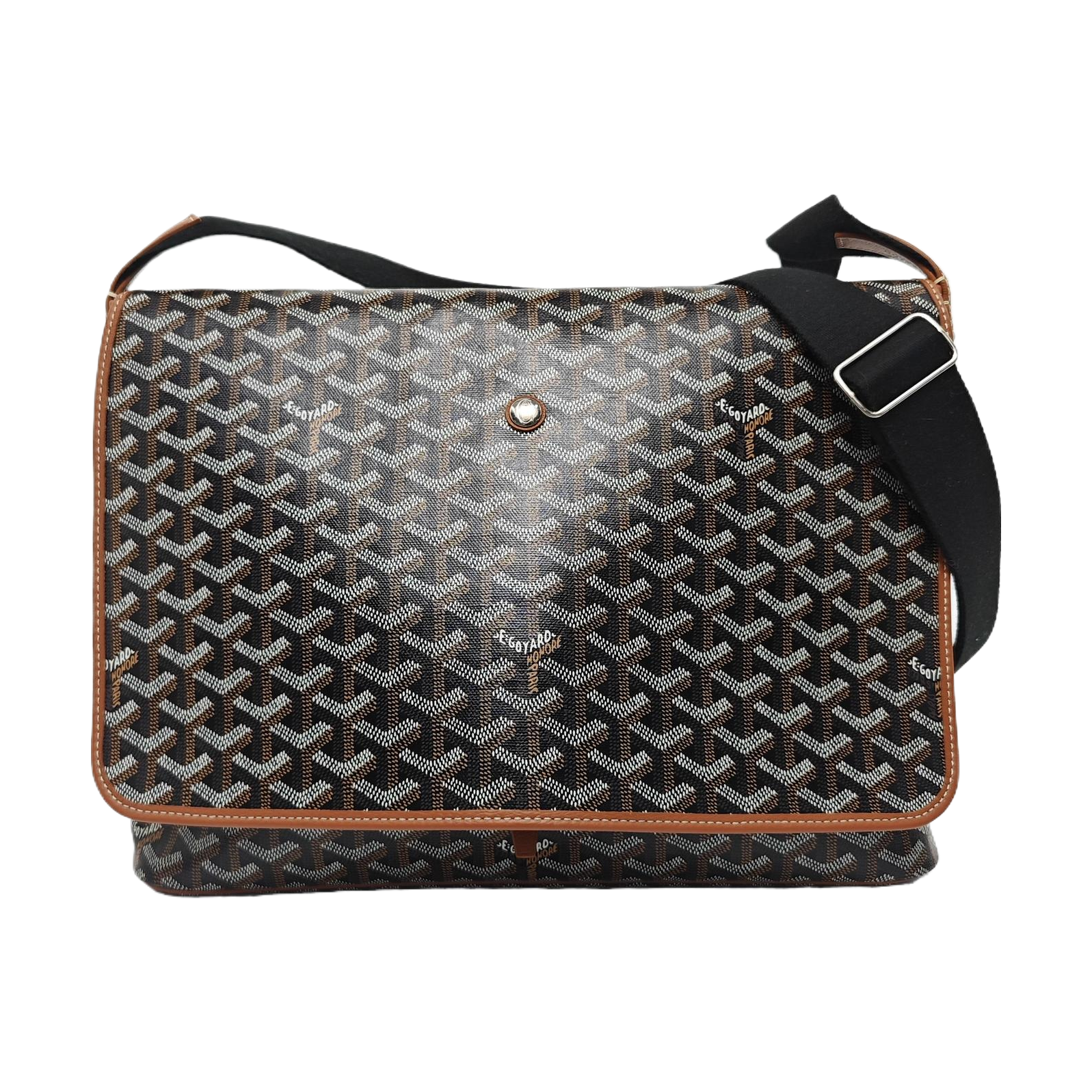 Capétien MM Coated Canvas Brown