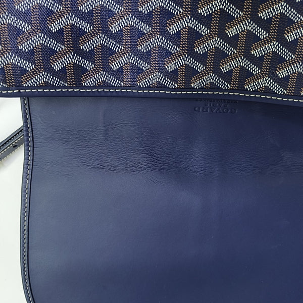 Belvedere Coated Canvas Blue