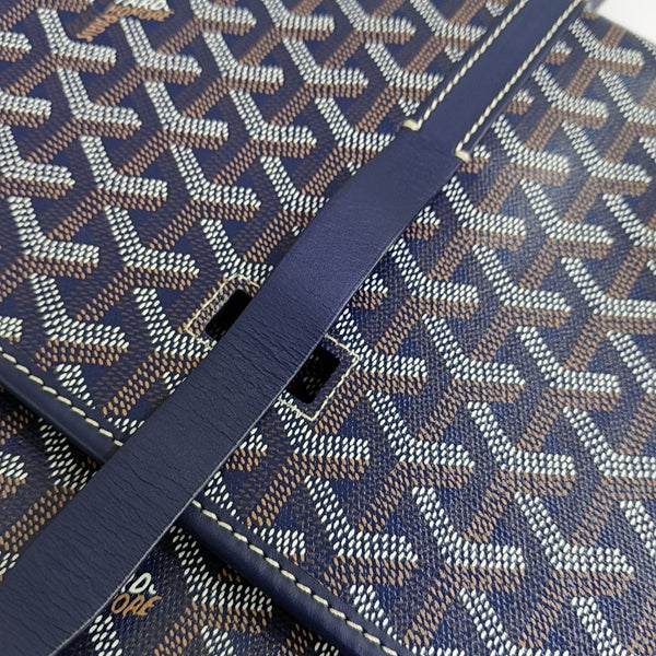 Belvedere Coated Canvas Blue
