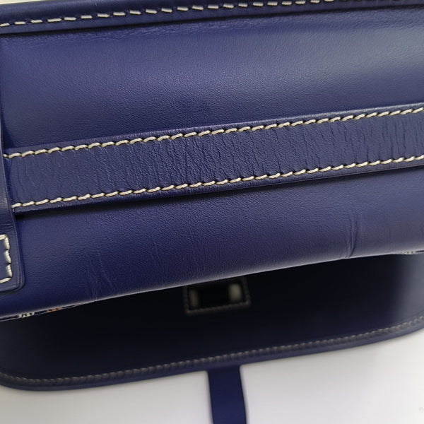 Belvedere Coated Canvas Blue